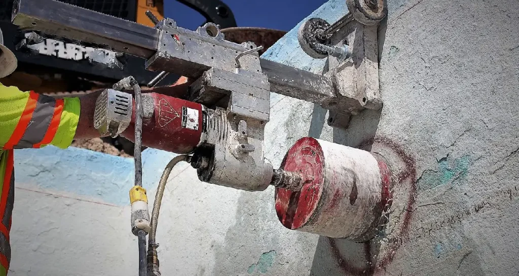 کرگیری بتن (Concrete Core Drilling) چیست؟