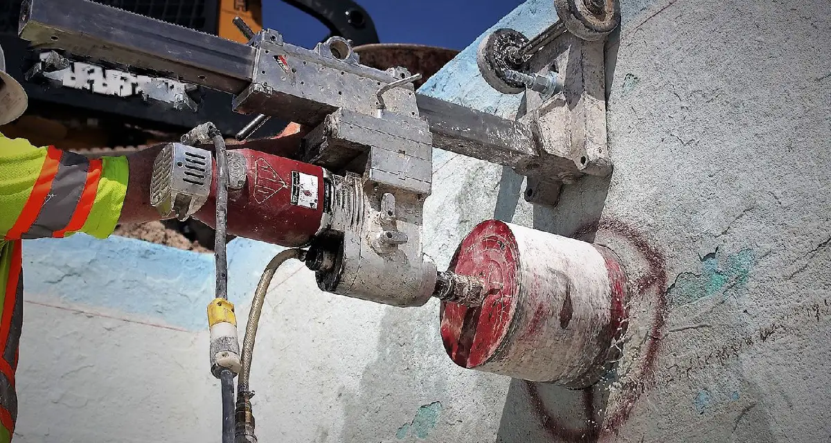 کرگیری بتن (Concrete Core Drilling) چیست؟